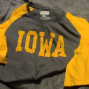 Iowa baseball tee